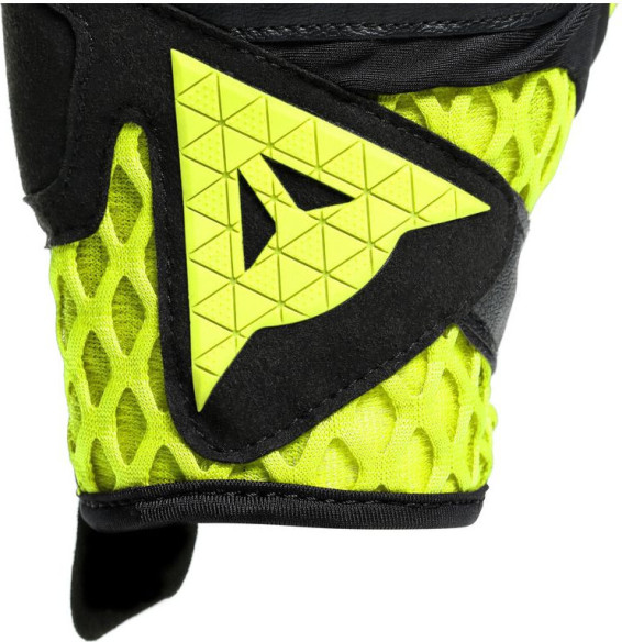Manusi Moto Textile Air-Maze Unisex Black Fluo-Yellow 23