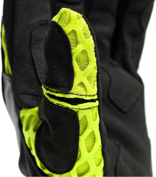 Manusi Moto Textile Air-Maze Unisex Black Fluo-Yellow 23