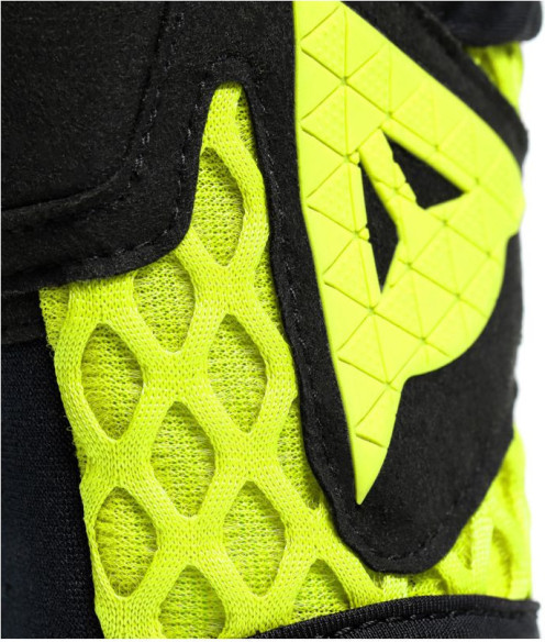 Manusi Moto Textile Air-Maze Unisex Black Fluo-Yellow 23