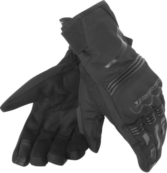 Manusi Moto Textile Tempest Unisex D-Dry Short Black Black 23