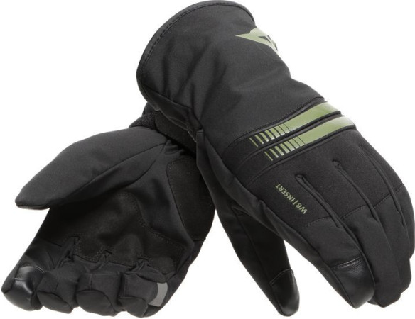 Manusi Moto Textile Plaza 3 D-Dry Black Bronze-Green 23