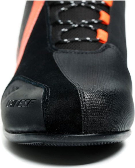 Ghete Moto Energyca D-Wp Black Fluo-Red 23