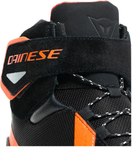 Ghete Moto Energyca D-Wp Black Fluo-Red 23