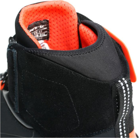 Ghete Moto Energyca D-Wp Black Fluo-Red 23