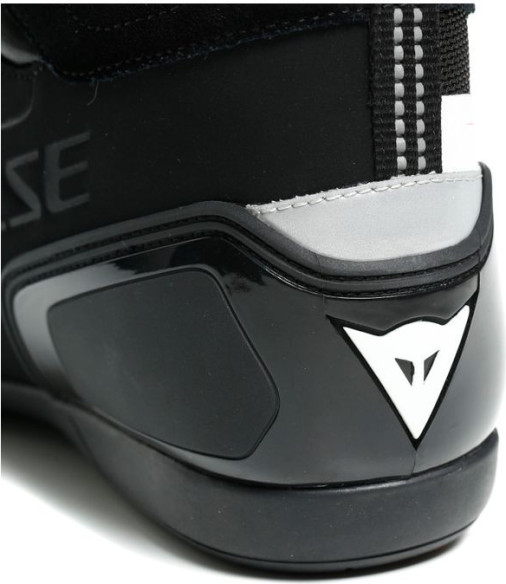 Ghete Moto Energyca D-Wp Black White Lava-Red 23