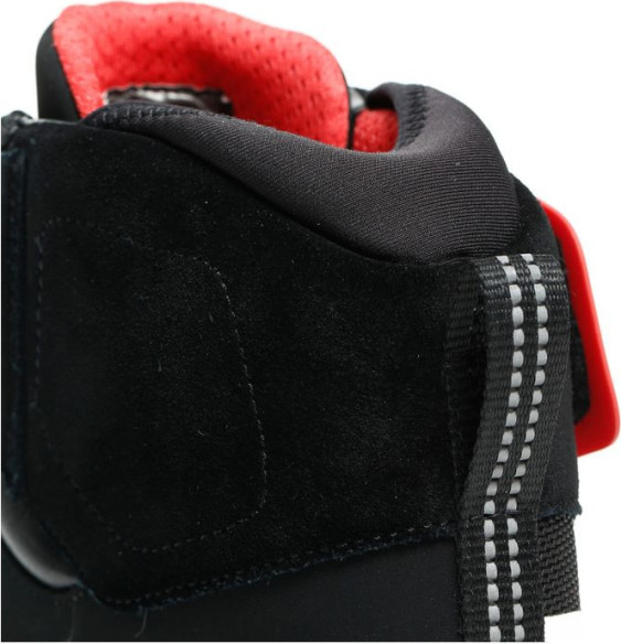 Ghete Moto Energyca D-Wp Black White Lava-Red 23