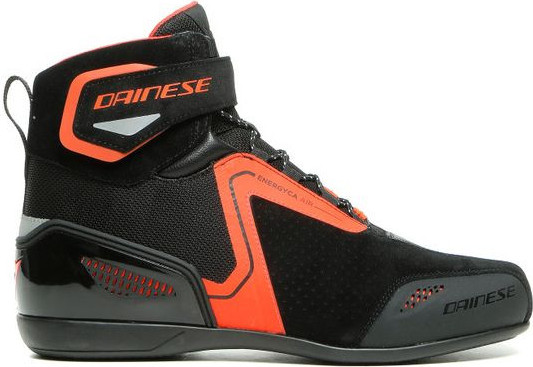 Ghete Moto Energyca Air Black Fluo-Red 23