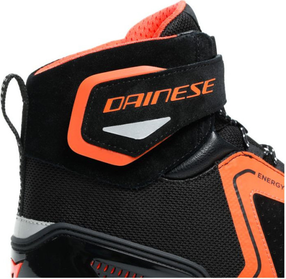 Ghete Moto Energyca Air Black Fluo-Red 23