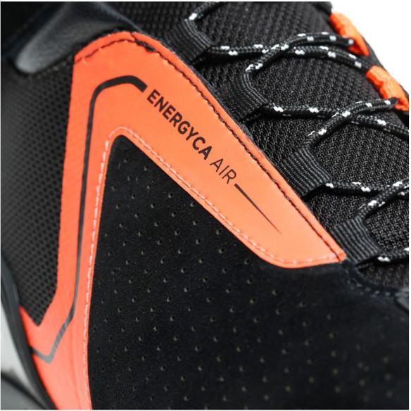 Ghete Moto Energyca Air Black Fluo-Red 23