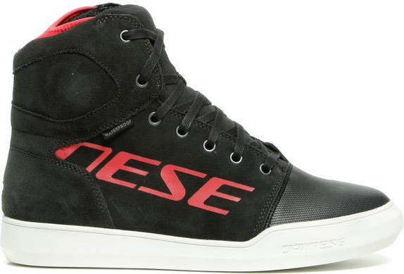 Ghete Moto York D-Wp Dark-Carbon Red 23