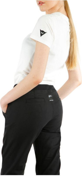 Pantaloni Moto Textili Dama Trackpants Tex Black 23