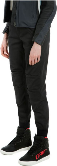Pantaloni Moto Textili Dama Trackpants Tex Black 23