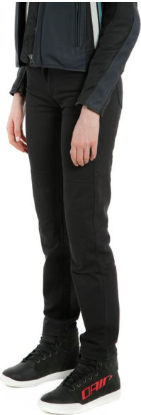Pantaloni Moto Textili Dama Casual Regular Tex Black 23