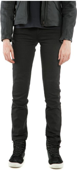 Pantaloni Moto Textili Dama Casual Slim Tex Black 23