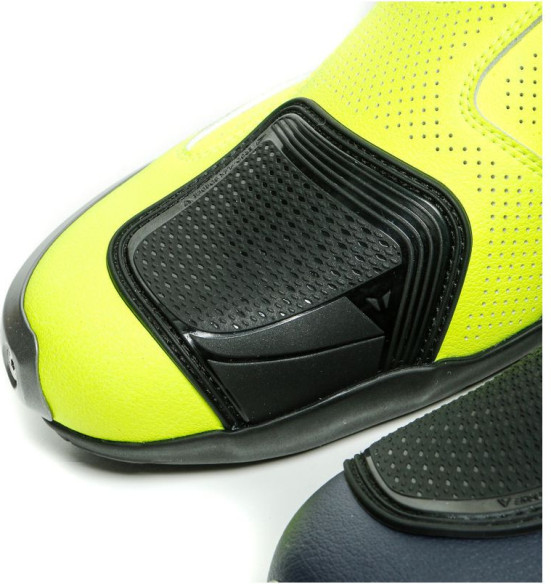 Cizme Moto Racing Axial D1 Replica Valentino Giallo-Fluo Blu-Reggiani 23