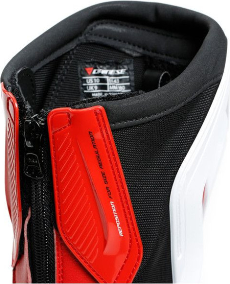 Cizme Moto Racing Torque 3 Out Black White Lava-Red 23