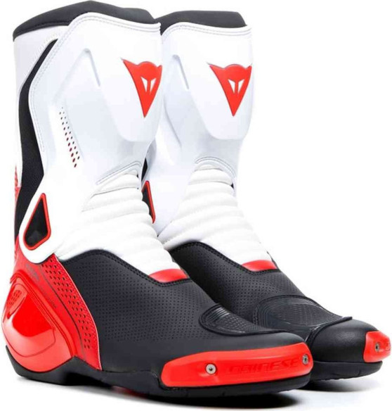 Cizme Moto Racing Nexus 2 Air Black White Lava-Red 23