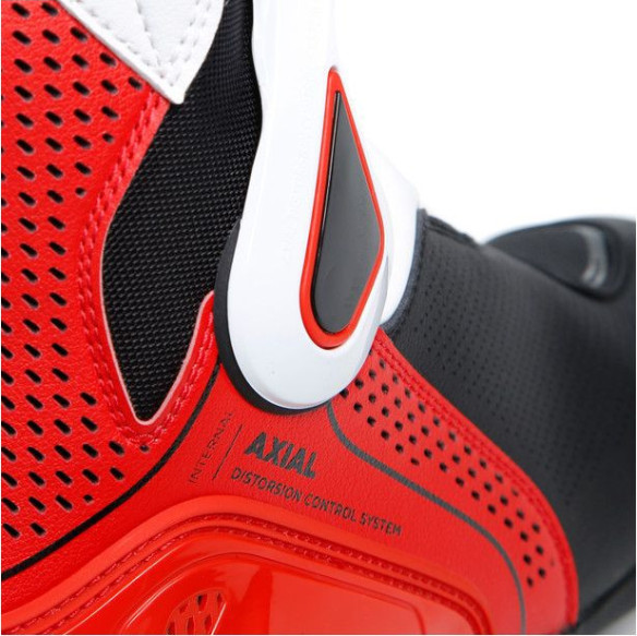 Cizme Moto Racing Nexus 2 Air Black White Lava-Red 23