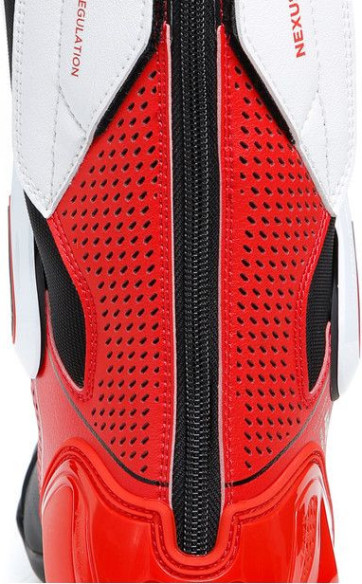 Cizme Moto Racing Nexus 2 Air Black White Lava-Red 23