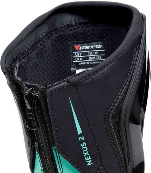 Cizme Moto Racing Dama Nexus 2 Black Acqua-Green 23