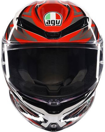 Casca Moto K6 S E2206 Mplk Reeval White Red Grey 24