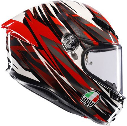 Casca Moto K6 S E2206 Mplk Reeval White Red Grey 24