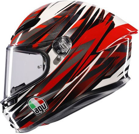 Casca Moto K6 S E2206 Mplk Reeval White Red Grey 24