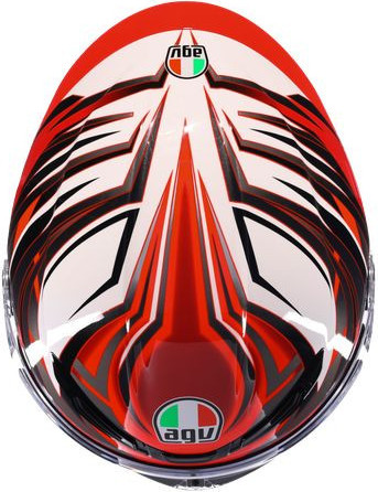 Casca Moto K6 S E2206 Mplk Reeval White Red Grey 24