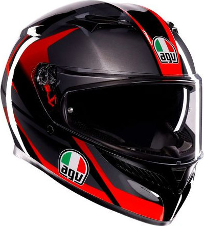 Casca Moto K3 E2206 Mplk Striga Black Grey Red 24