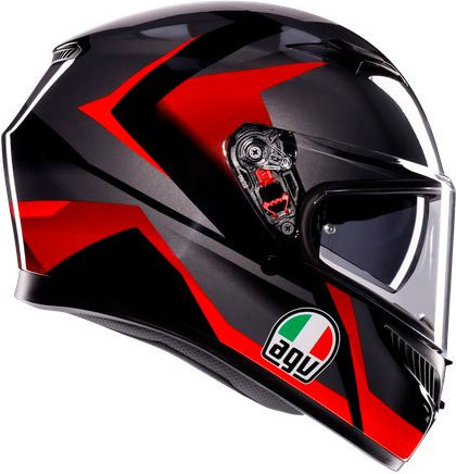 Casca Moto K3 E2206 Mplk Striga Black Grey Red 24