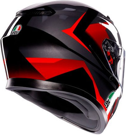 Casca Moto K3 E2206 Mplk Striga Black Grey Red 24