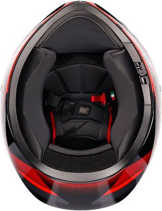 Casca Moto K3 E2206 Mplk Striga Black Grey Red 24