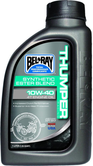 Ulei de motor THUMPER RACING SYNTHETIC ESTER BLEND 4T 10W-40 1 l