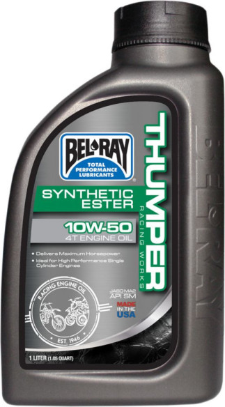 Ulei de motor THUMPER RACING WORKS SYNTHETIC ESTER 4T 10W-50 1 l