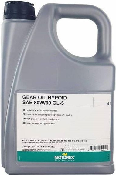 Gear Oil Hypoid 80W90 4L