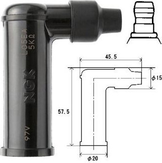 NGK - PIPA BACHELITA - L05EA