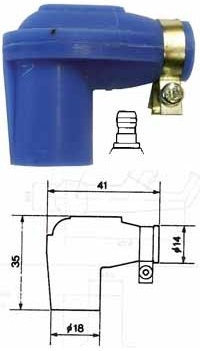 NGK - PIPA BACHELITA - LBER