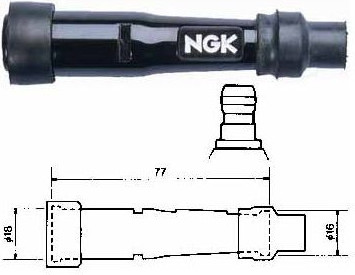 NGK - PIPA BACHELITA - SB01E