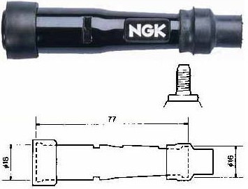 NGK - PIPA BACHELITA - SB01F