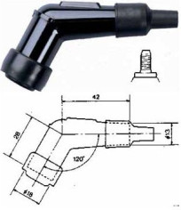 NGK - PIPA BACHELITA - YB05F