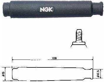NGK - PIPA CAUCIUC - SD05FM