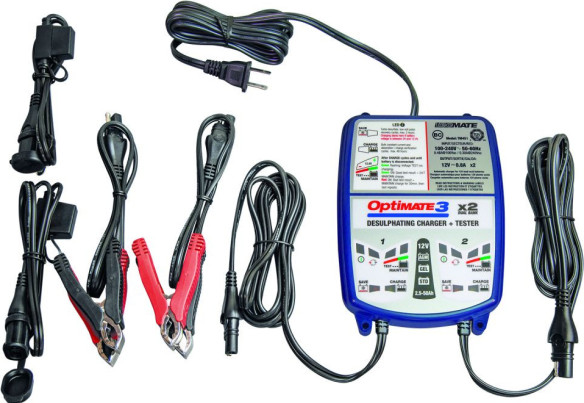 Incarcator Redresor Acumulator Two Banks Optimate 3 12v Tm-450