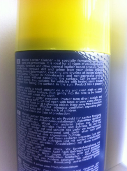 Spray Intretinere Piele 450 ML