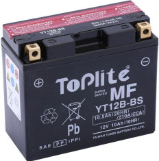 TOPLITE YUASA - YT12B-BS GT12B-4 (FARA INTR. INCL. ACID)