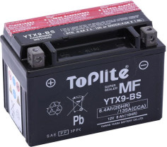 TOPLITE YUASA - YTX9-BS (FARA INTR. INCL. ACID)