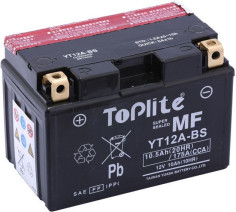 TOPLITE YUASA - YT12A-BS (FARA INTR. INCL. ACID)