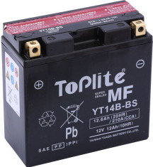 TOPLITE YUASA - YT14B-BS YT14B-4 (FARA INTR. INCL. ACID)