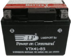 TOPLITE YUASA - YTX4L-BS YT4L-BS 50410 (FARA INTR. INCL. ACID)