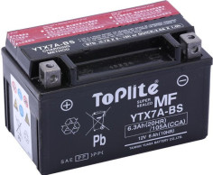 TOPLITE YUASA - YTX7A-BS (FARA INTR. INCL. ACID)