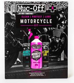 Set Intretinere Motorcycle Clean Protect And Lube Kit 672